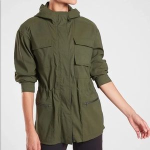 Athleta Outpost Jacket Tuscan Olive Xs